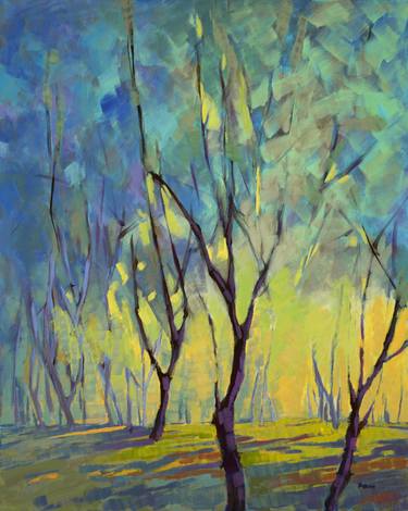 Original Fine Art Landscape Paintings by Konnie Kim