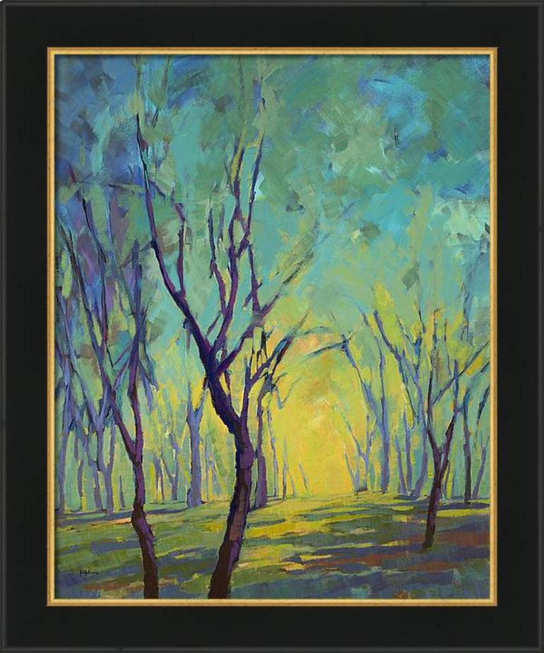 Original Fine Art Landscape Painting by Konnie Kim