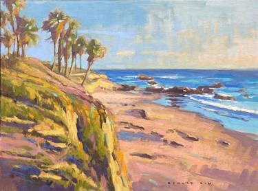 Print of Beach Paintings by Konnie Kim