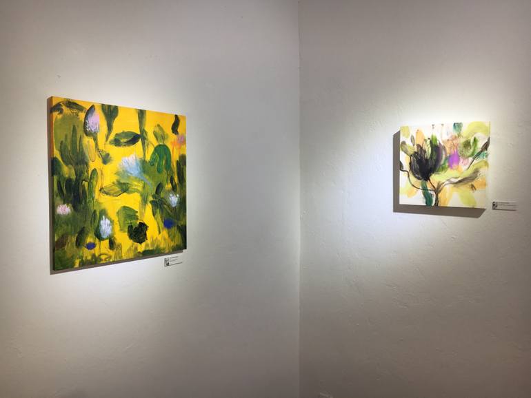 Original Expressionism Botanic Painting by Miguel Rodax