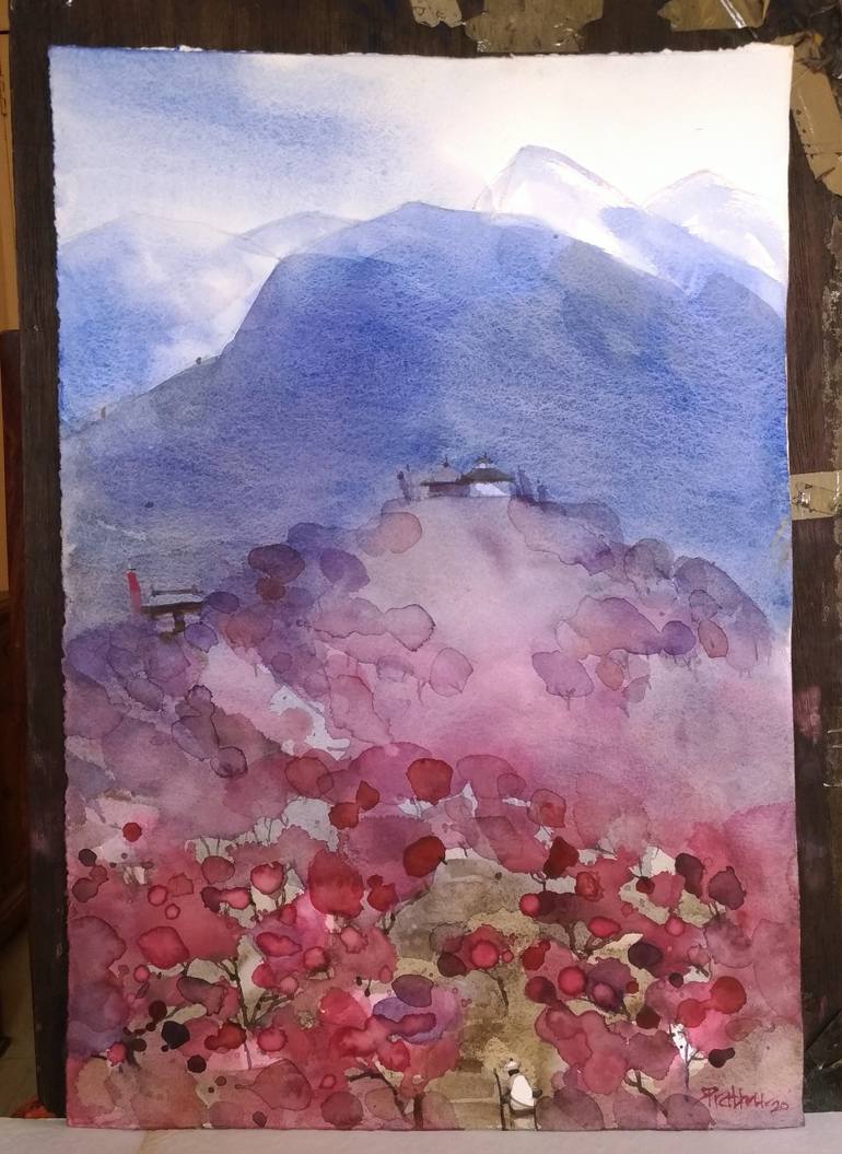 Original Landscape Painting by prashant prabhu