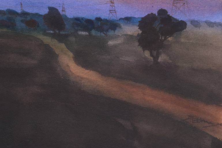 Original Impressionism Landscape Painting by Prashant Prabhu