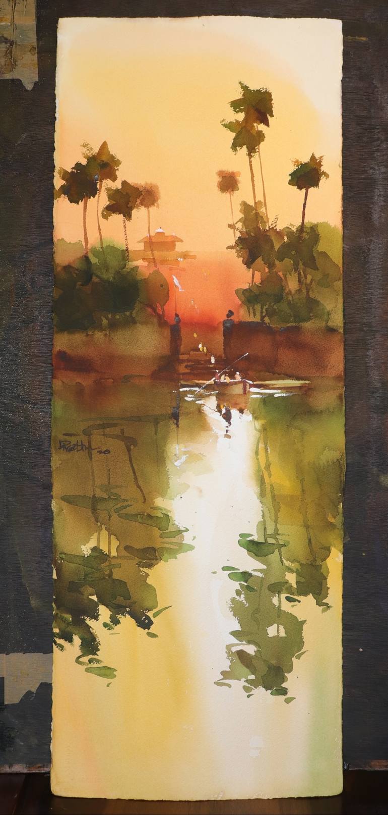 Original Landscape Painting by prashant prabhu