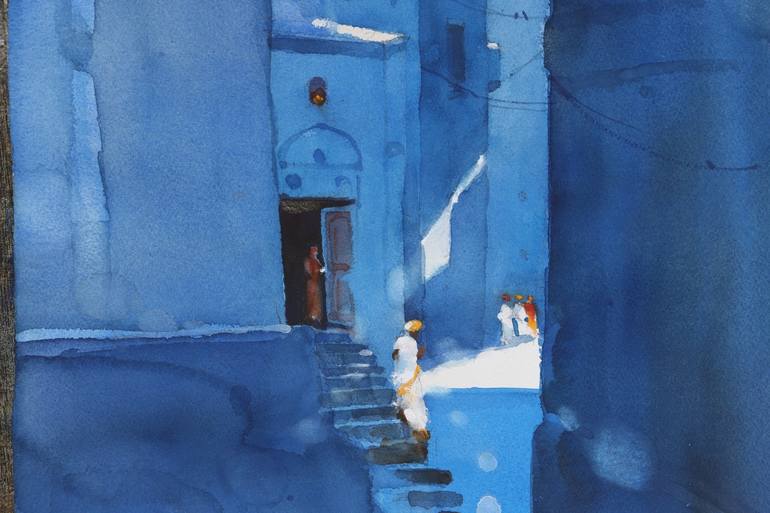 Original Architecture Painting by prashant prabhu