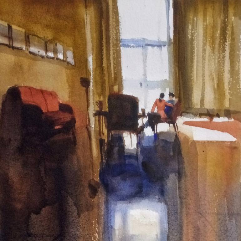 Original Interiors Painting by prashant prabhu