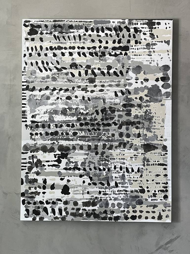 Original Abstract Expressionism Abstract Painting by Eunsil Jeoung