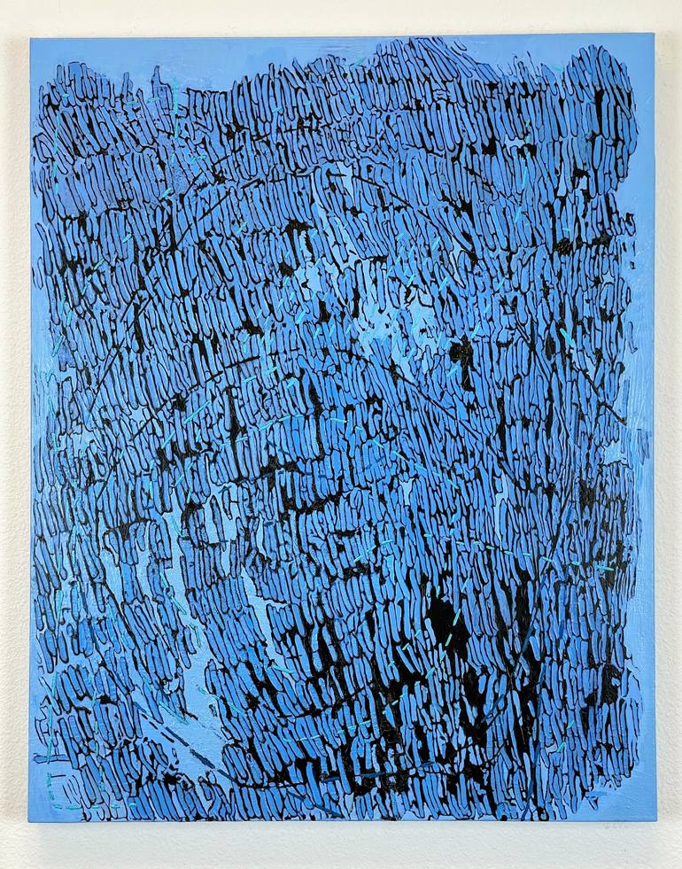 Original Abstract Expressionism Abstract Painting by Eunsil Jeoung