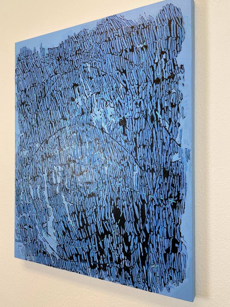 Original Abstract Expressionism Abstract Painting by Eunsil Jeoung