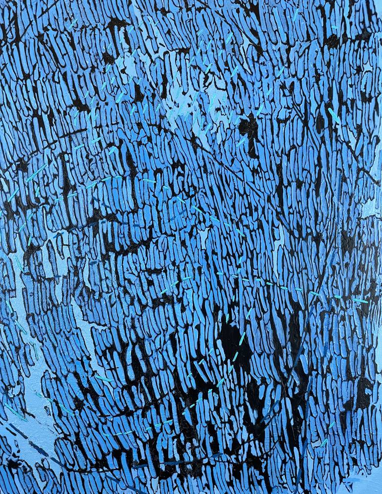 Original Abstract Expressionism Abstract Painting by Eunsil Jeoung