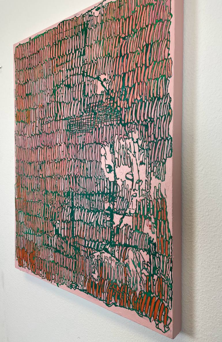 Original Abstract Expressionism Abstract Painting by Eunsil Jeoung