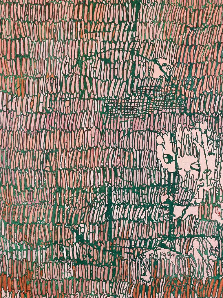 Original Abstract Expressionism Abstract Painting by Eunsil Jeoung