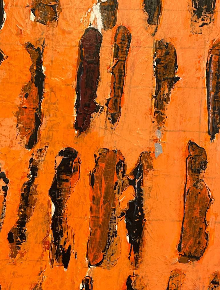 Original Abstract Expressionism Abstract Painting by Eunsil Jeoung