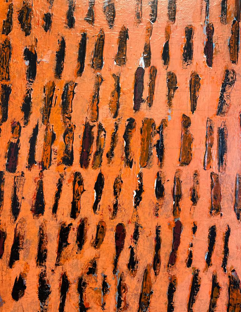 Original Abstract Expressionism Abstract Painting by Eunsil Jeoung