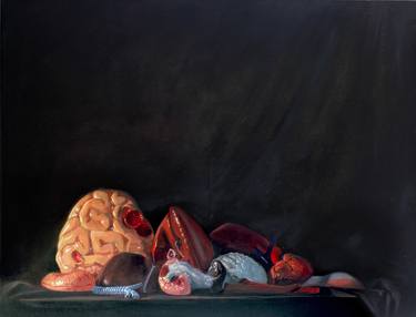 Original Realism Mortality Paintings by Carl Grauer