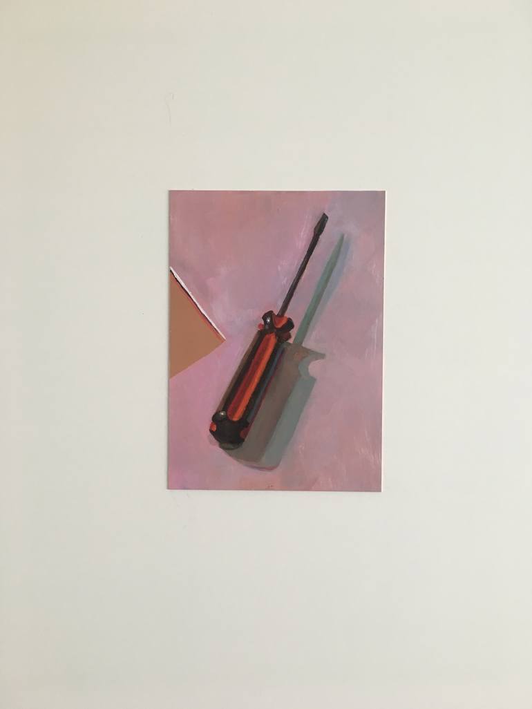 Screwdriver Painting by Carl Grauer | Saatchi Art