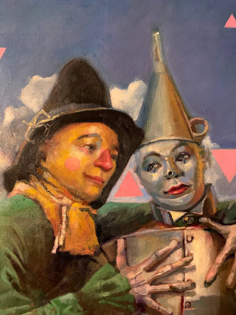 Original Figurative Pop Culture/Celebrity Painting by Carl Grauer