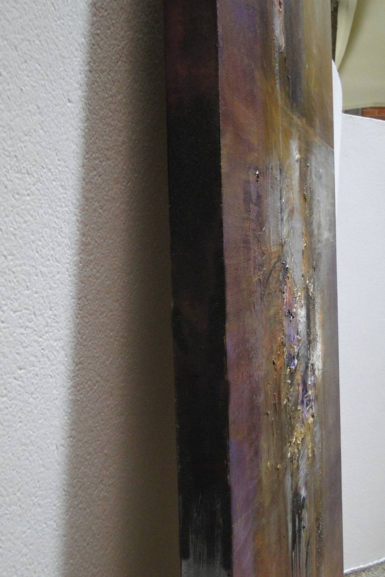 Original Abstract Expressionism Abstract Painting by Marcela Ramirez-Aza