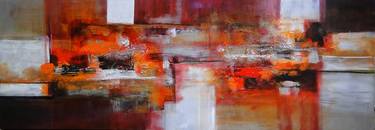 Original Abstract Painting by Marcela Ramirez-Aza