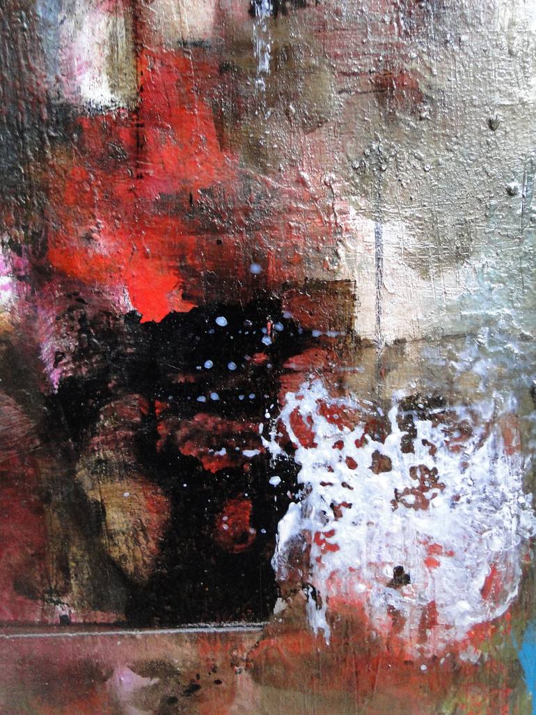 Original Abstract Expressionism Abstract Painting by Marcela Ramirez-Aza