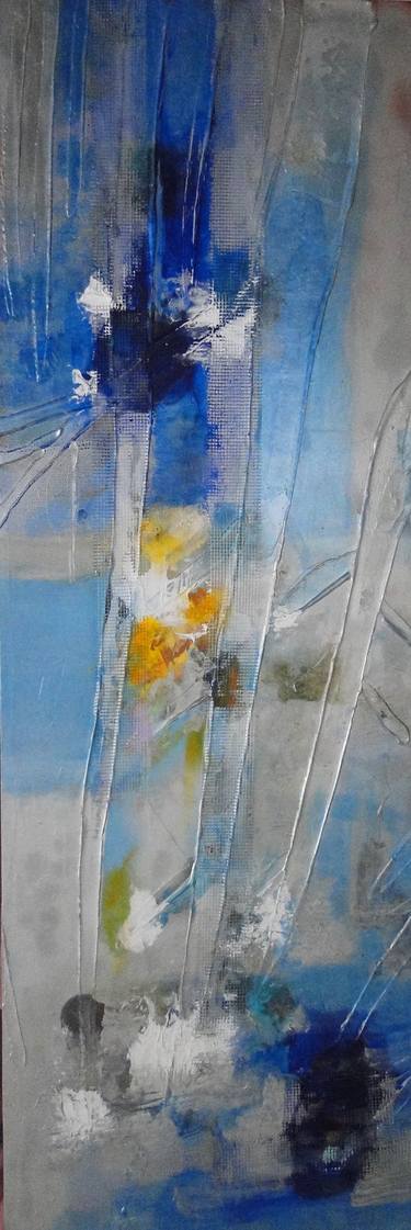 Original Abstract Expressionism Abstract Painting by Marcela Ramirez-Aza