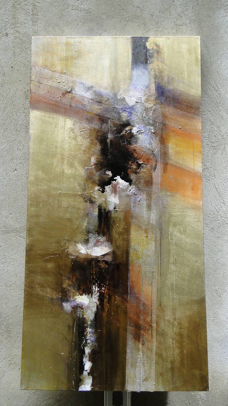 Original Abstract Painting by Marcela Ramirez-Aza
