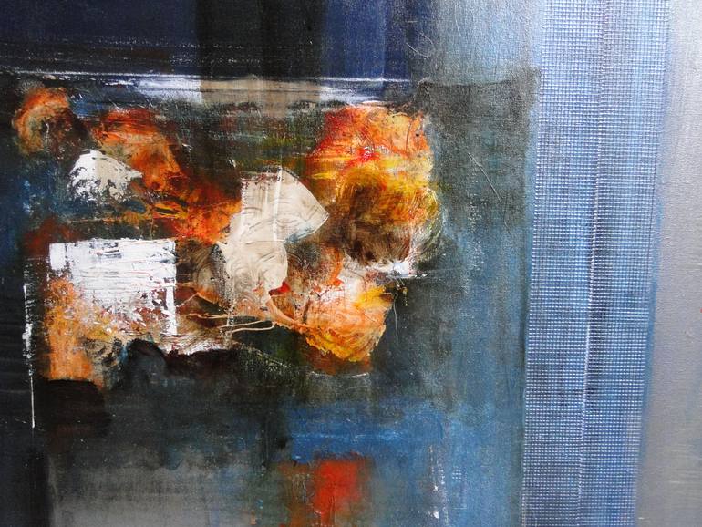 Original Abstract Painting by Marcela Ramirez-Aza