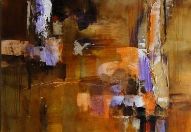 Print of Abstract Expressionism Abstract Paintings by Marcela Ramirez-Aza