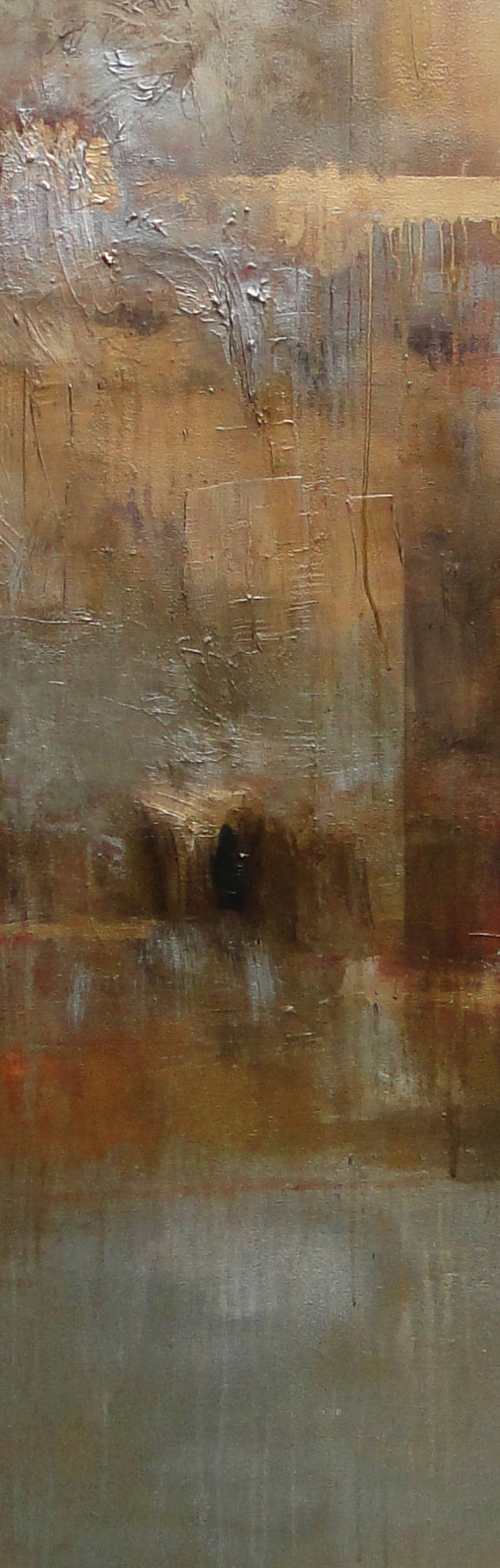 Original Abstract Expressionism Abstract Painting by Marcela Ramirez-Aza