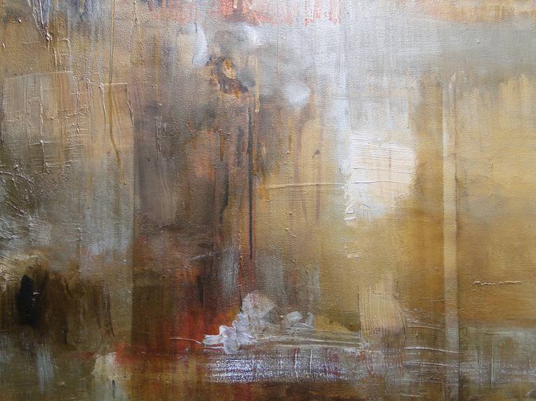 Original Abstract Expressionism Abstract Painting by Marcela Ramirez-Aza