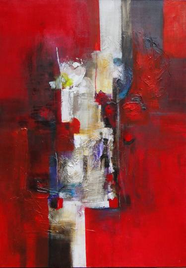 Original Abstract Paintings by Marcela Ramirez-Aza