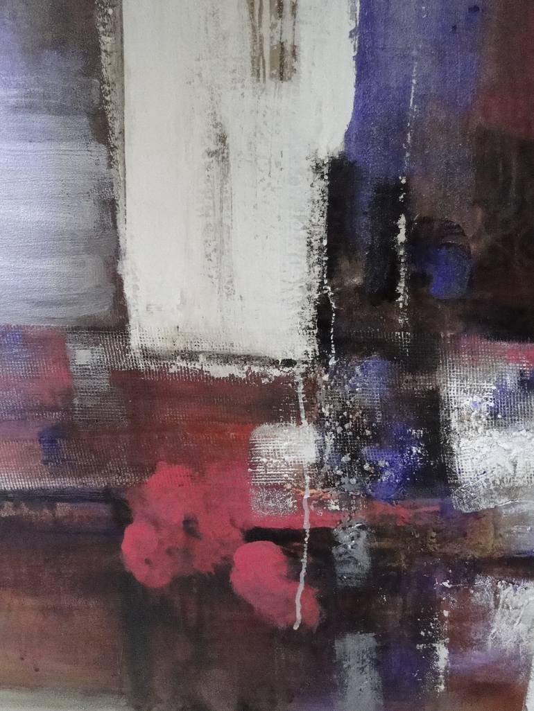 Original Abstract Painting by Marcela Ramirez-Aza