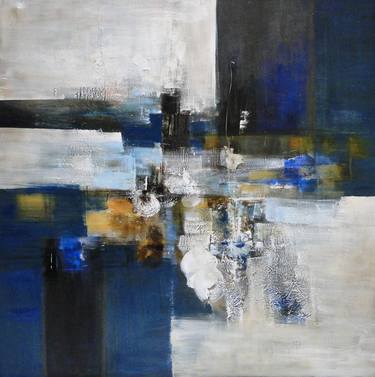Original Abstract Expressionism Abstract Paintings by Marcela Ramirez-Aza