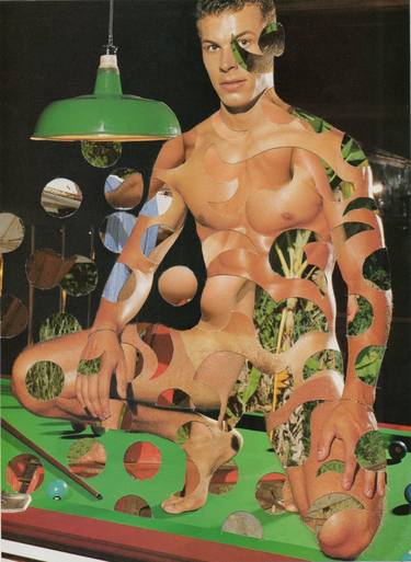 Original Erotic Collage by Joao Galrao