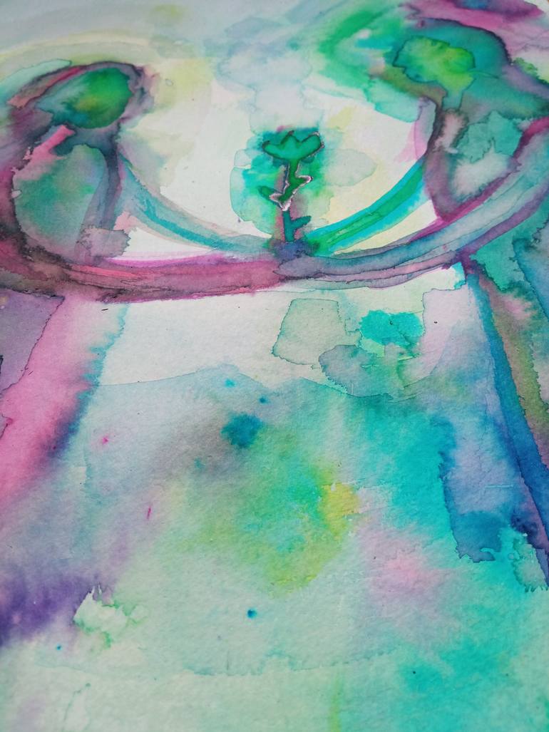 Original Expressionism Abstract Painting by Maggiorino Alessandro