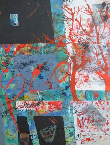 Original Abstract Paintings by Lolly Owens
