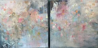 Original Abstract Expressionism Abstract Paintings by Hennie van de Lande