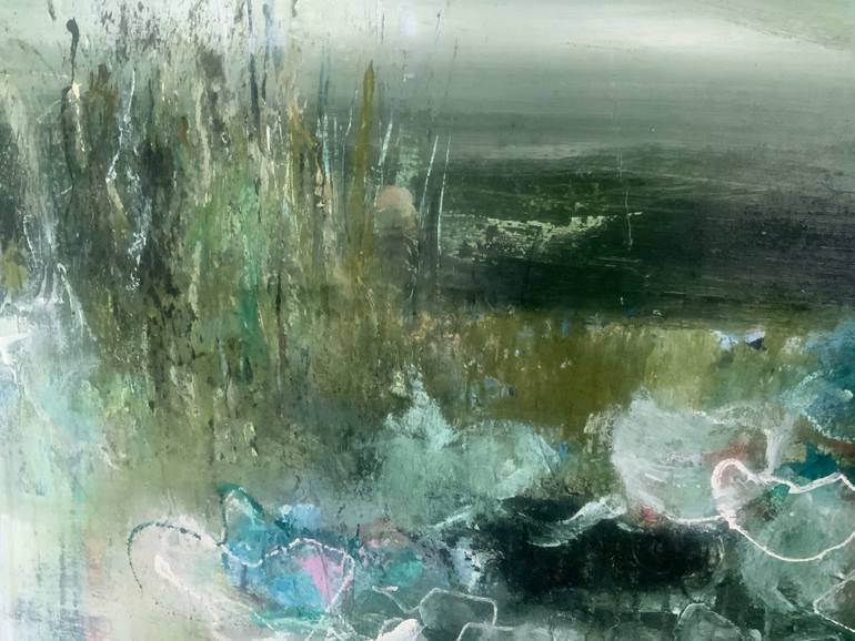 Original Abstract Nature Painting by Hennie Van De Lande