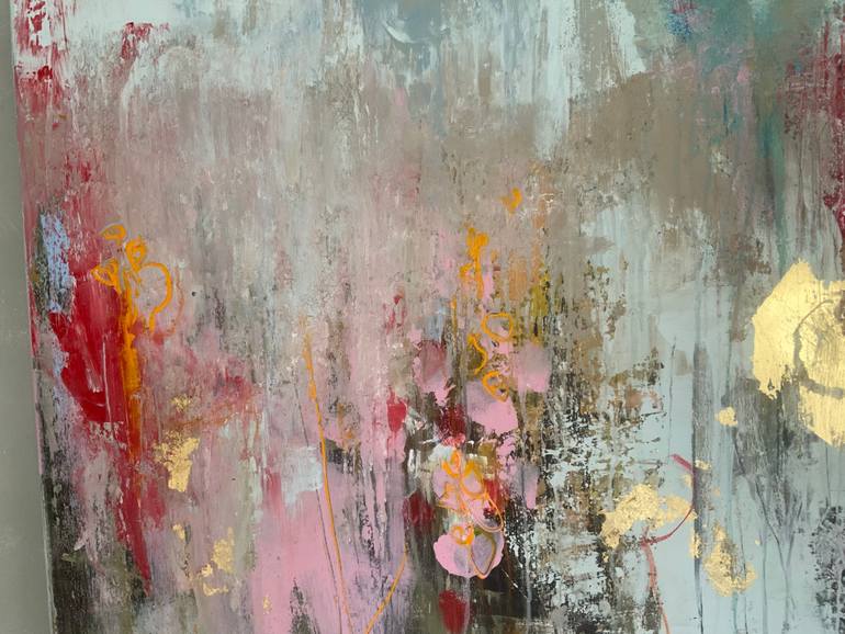 Original Abstract Nature Painting by Hennie Van De Lande