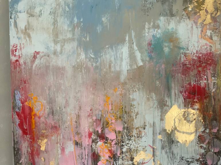 Original Abstract Nature Painting by Hennie Van De Lande