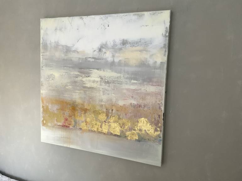 Original Abstract Painting by Hennie van de Lande