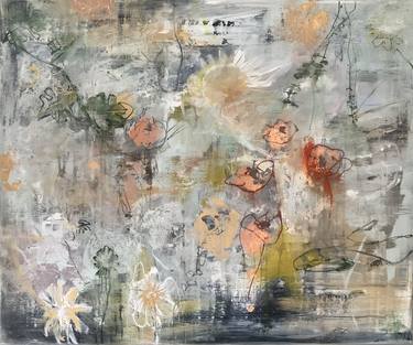 Original Floral Paintings by Hennie van de Lande