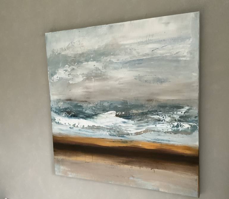 Original Seascape Painting by Hennie van de Lande