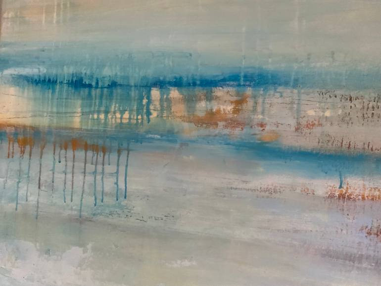 Original Abstract Painting by Hennie Van De Lande