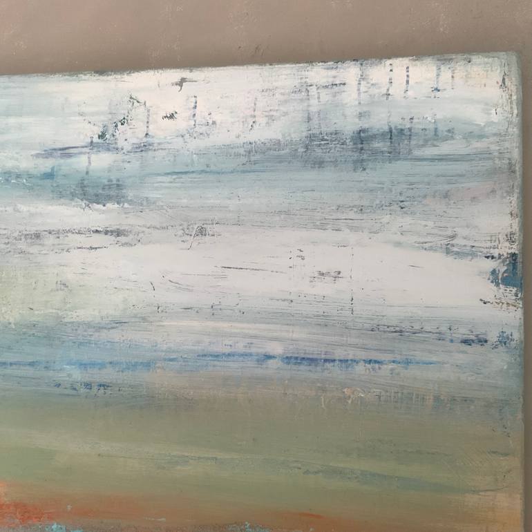 Original Abstract Expressionism Abstract Painting by Hennie Van De Lande