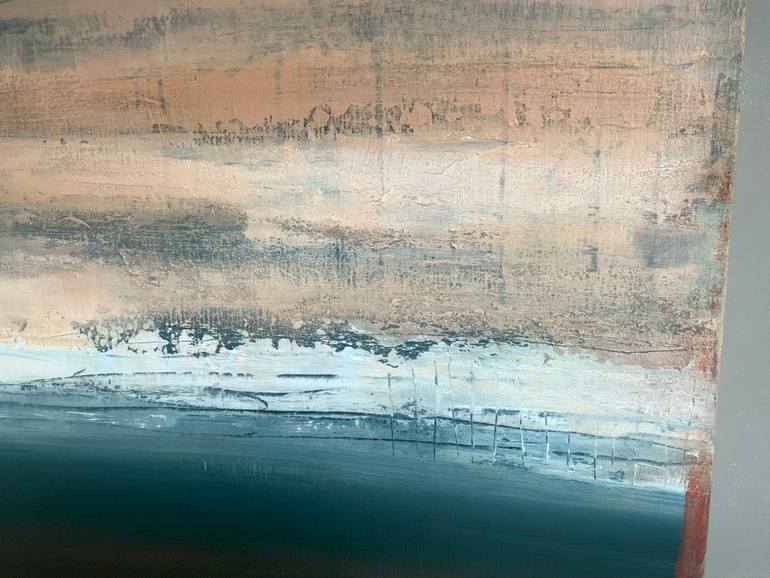 Original Abstract Expressionism Abstract Painting by Hennie Van De Lande