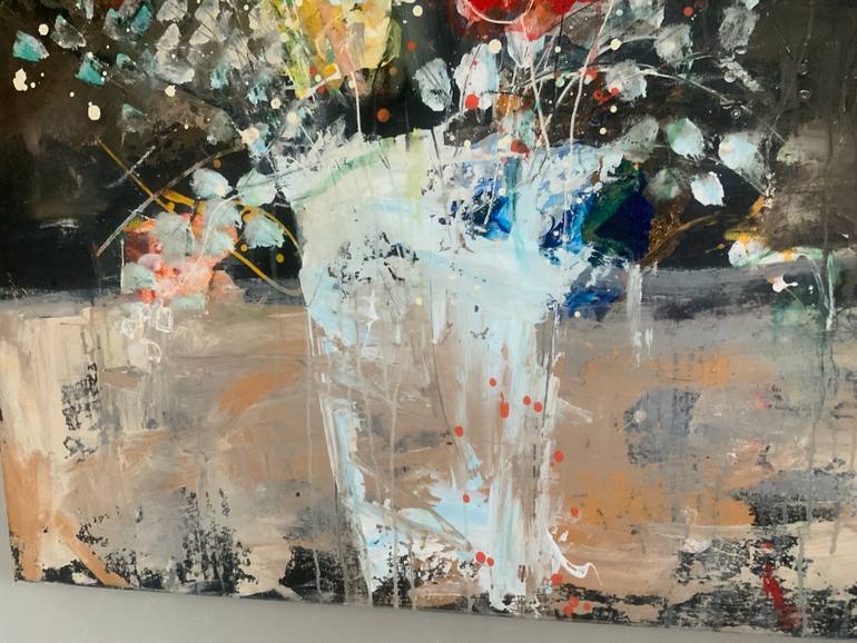Original Contemporary Still Life Painting by Hennie Van De Lande
