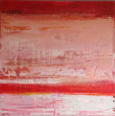 Original Abstract Landscape Paintings by Hennie van de Lande