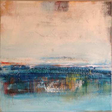 Saatchi Art Artist Hennie van de Lande; Painting, “Blue Ocean (Best of 2015 Saatchi)” #art