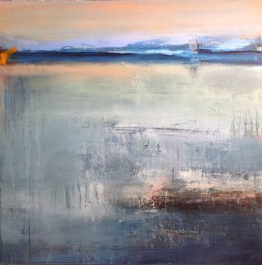 Original Abstract Landscape Paintings by Hennie van de Lande