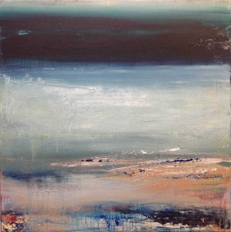 Blue is beautiful Painting by Hennie van de Lande | Saatchi Art